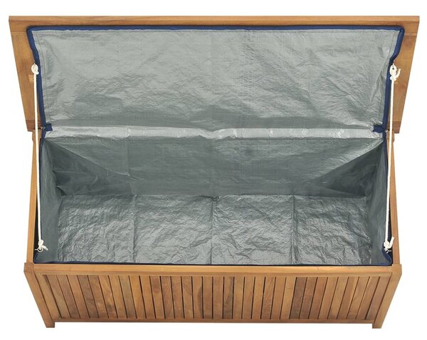 Tömör tíkfa kerti láda 114 x 50 x 58 cm