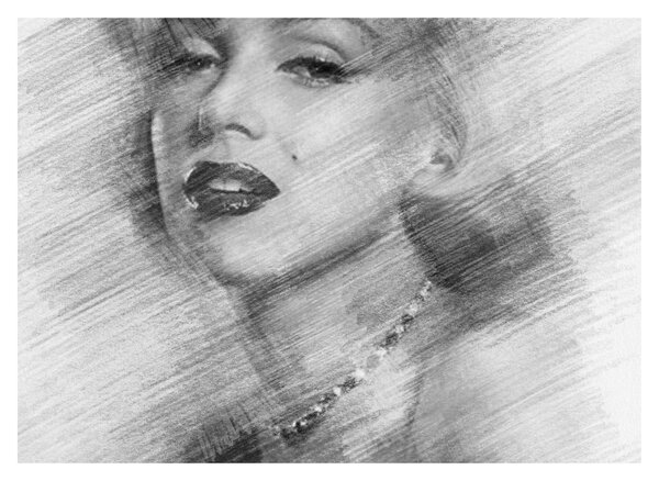 Kép - Marilyn Monroe portréja (70x50 cm)