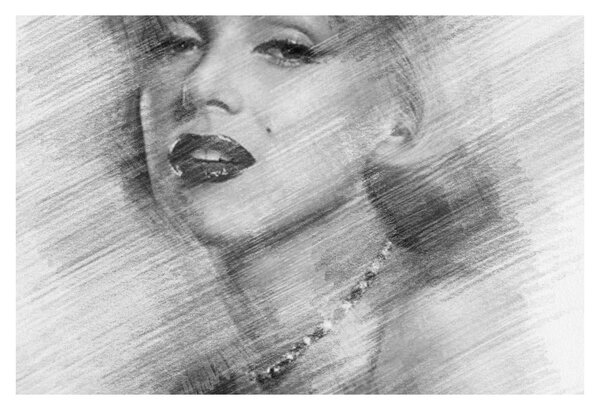 Kép - Marilyn Monroe portréja (90x60 cm)