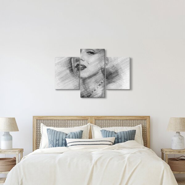 Kép - Marilyn Monroe portréja (90x60 cm)