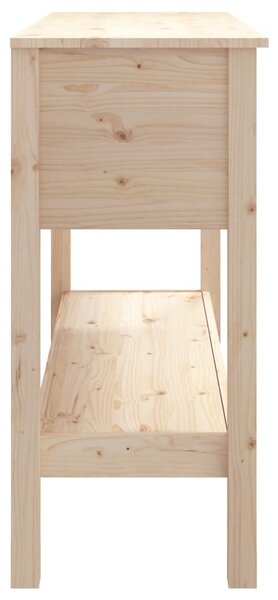 Tömör fenyőfa tálalóasztal 100 x 35 x 75 cm