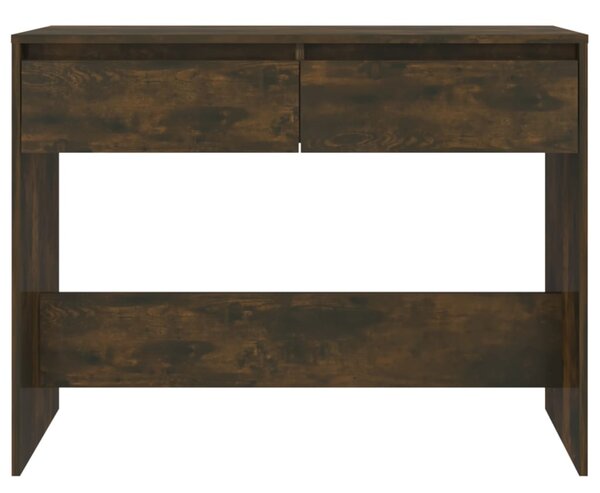 Füstös tölgy színű szerelt fa tálalóasztal 100x35x76,5 cm