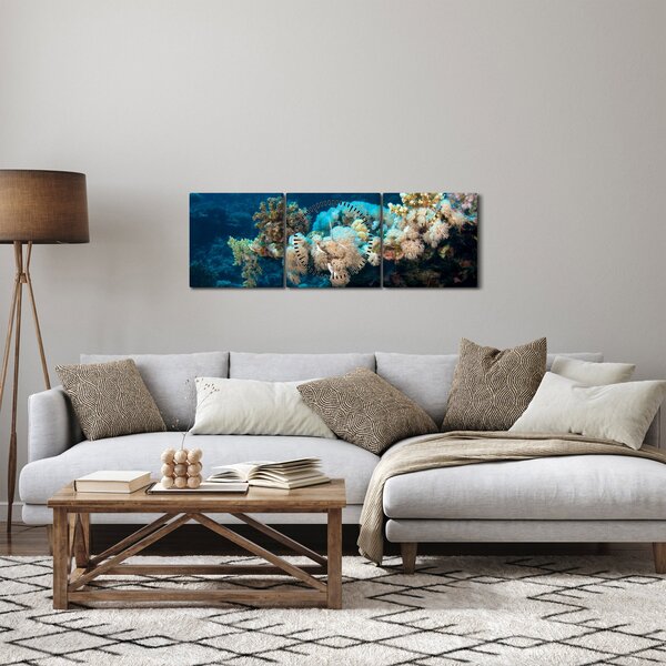 Kép - Az óceánban (órával) (90x30 cm)