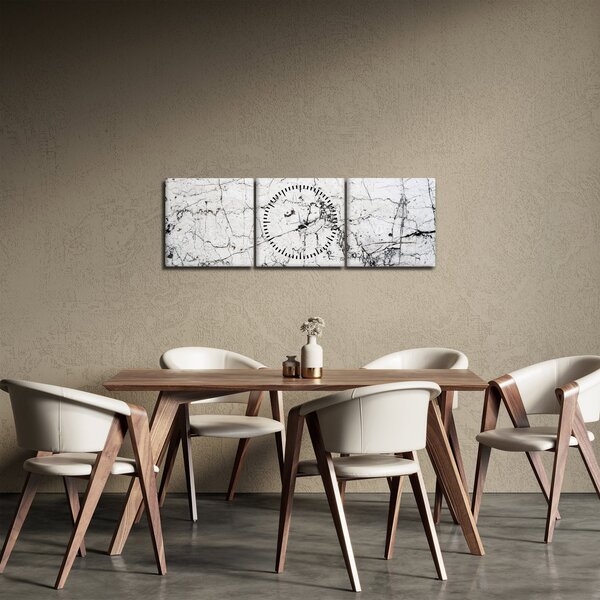 Kép - Fal (órával) (90x30 cm)