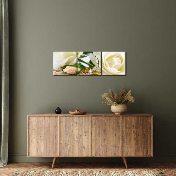 Kép - Esküvő napja (órával) (90x30 cm)