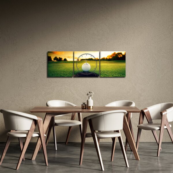 Kép - Golf (órával) (90x30 cm)