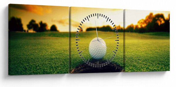 Kép - Golf (órával) (90x30 cm)