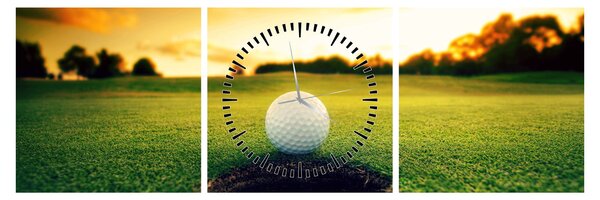 Kép - Golf (órával) (90x30 cm)