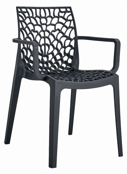 OKIN fekete műanyag szék