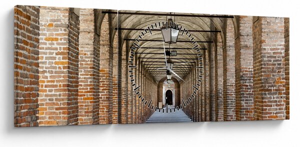Kép - Folyosó, 3D (órával) (90x30 cm)