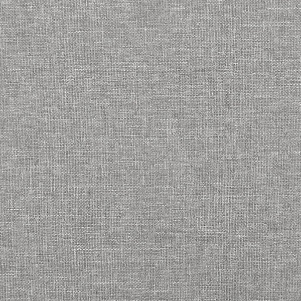 Világosszürke szövet pad 70 x 30 x 30 cm