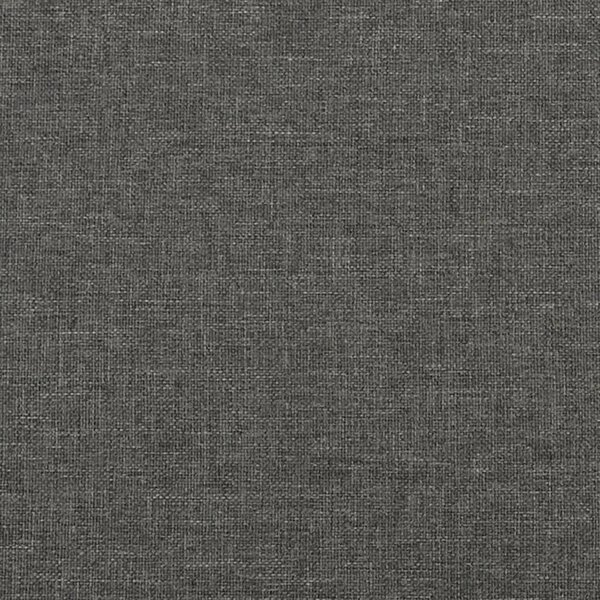 Sötétszürke szövet pad 70 x 30 x 30 cm