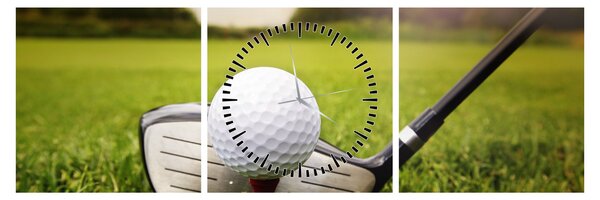 Kép - Golf (órával) (90x30 cm)