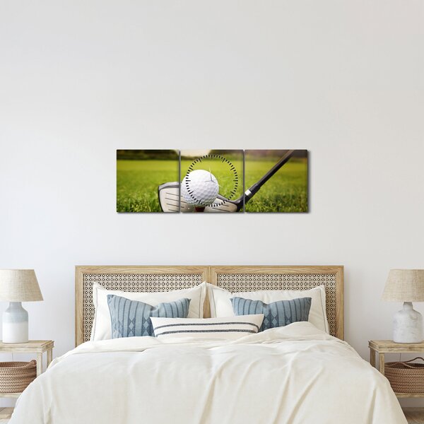 Kép - Golf (órával) (90x30 cm)