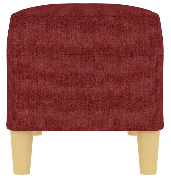 Bordó szövet pad 100 x 35 x 41 cm