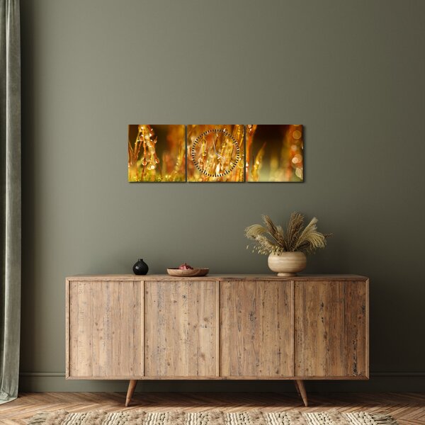Kép - Harmat részlete (órával) (90x30 cm)