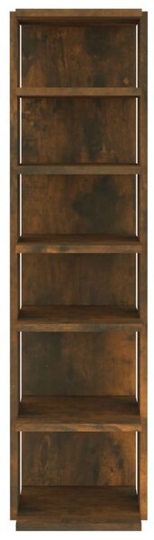 2 db füstös tölgy színű szerelt fa cipőtartó 27,5 x 27 x 102 cm