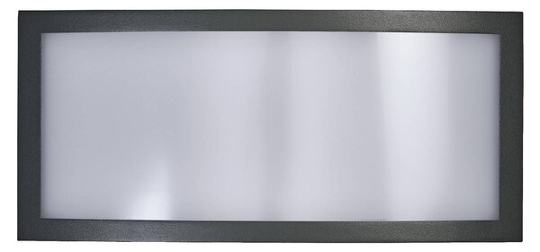 OSRAM ENDURA CLASSIC CUADRA kültéri fali lámpa, sötét szürke, IP65, dimmelhető, Alu / szürke / cink, Alumínium, Modern