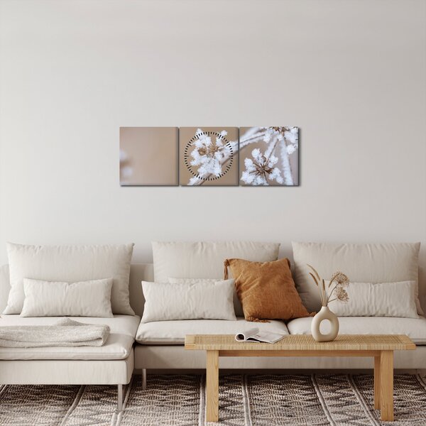 Kép - Fagy (órával) (90x30 cm)
