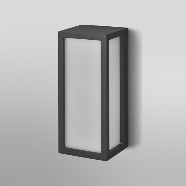 OSRAM ENDURA CLASSIC RADO kültéri fali lámpa, sötét szürke, IP65, dimmelhető, Alu / szürke / cink, Alumínium, Modern