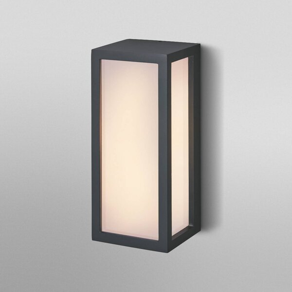 OSRAM ENDURA CLASSIC RADO kültéri fali lámpa, sötét szürke, IP65, dimmelhető, Alu / szürke / cink, Alumínium, Modern