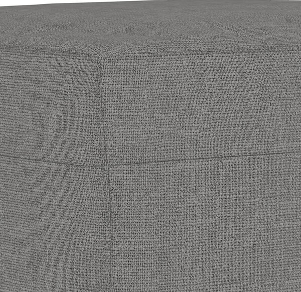 Sötétszürke szövet pad 70 x 35 x 41 cm