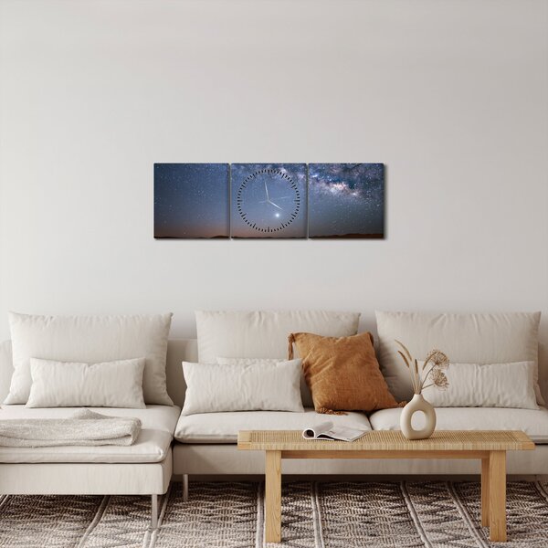 Kép - Éjszaka a sivatagban (órával) (90x30 cm)