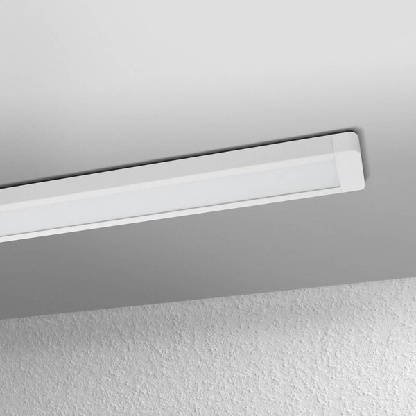 OSRAM LED mennyezeti világítás OFFICE LINE, fehér, 122 cm, fém, Fehér / opál, Dolgozószoba / Iroda, Alumínium