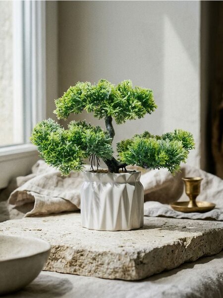 Sinsay - Dísznövény cserépben – bonsai fa - zöld