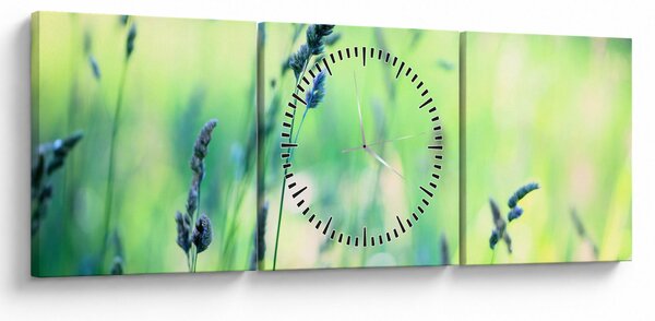 Kép - Rét részlete (órával) (90x30 cm)