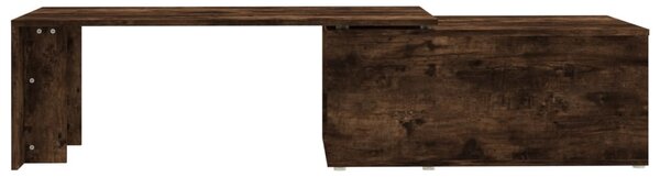 Füstös tölgy színű fatermék dohányzóasztal 150x50x35 cm