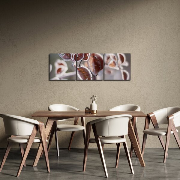 Kép - Levelek részlete (órával) (90x30 cm)