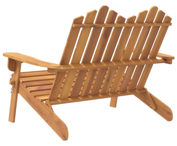 Tömör akácfa Adirondack kerti pad 126 cm