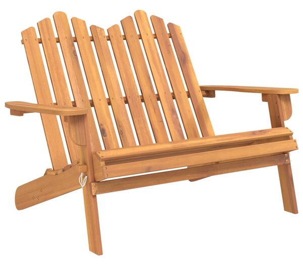Tömör akácfa Adirondack kerti pad 126 cm