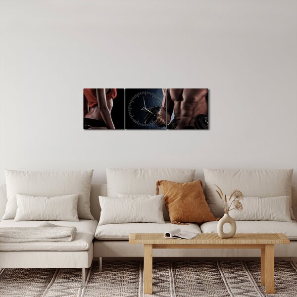 Kép - Fitness (órával) (90x30 cm)