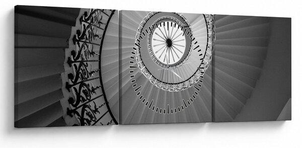 Kép - Lépcsőház 2 (órával) (90x30 cm)
