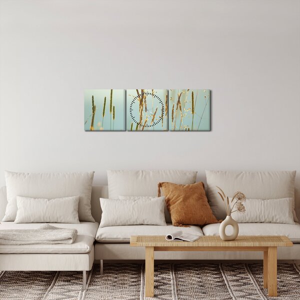 Kép - Réti pillanat (órával) (90x30 cm)