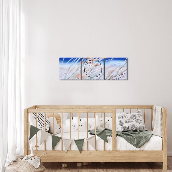 Kép - Szellő (órával) (90x30 cm)