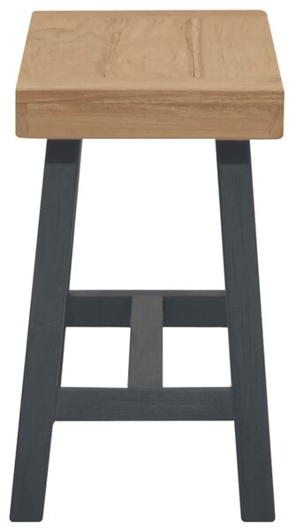 VidaXL tömör tíkfa pad 80 cm