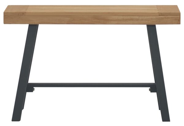 VidaXL tömör tíkfa pad 80 cm