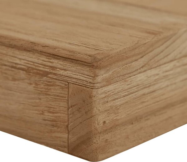 VidaXL tömör tíkfa pad 80 cm