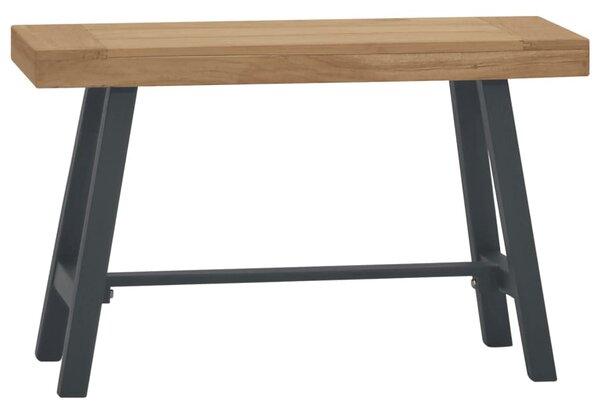 VidaXL tömör tíkfa pad 80 cm