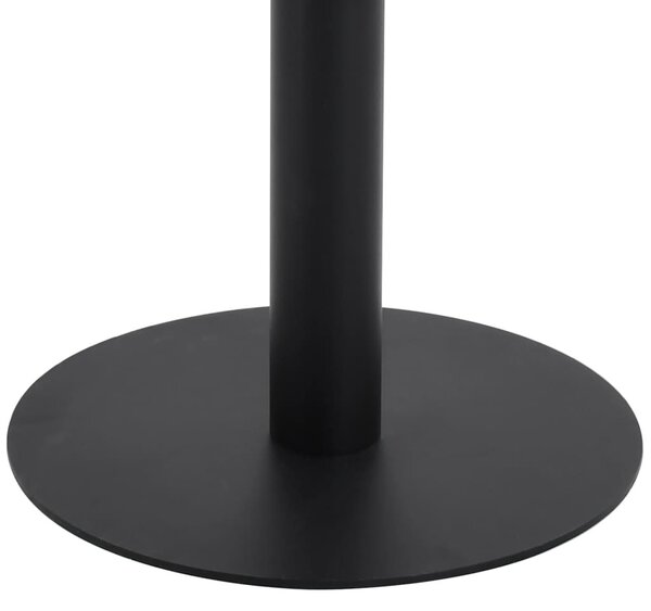 Sötétbarna MDF bisztróasztal 60 x 60 cm