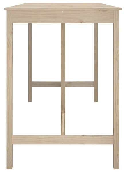 Tömör fenyőfa bárasztal 180 x 80 x 110 cm