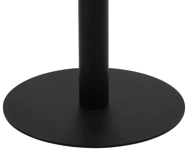 Sötétbarna MDF bisztróasztal 80 cm