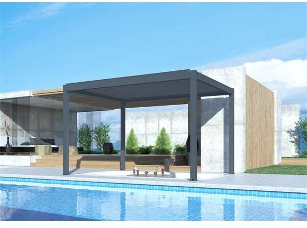 Iris MP-103GR Bioklimatikus Elektromos LED-es Pergola 3x4m, Antracit
