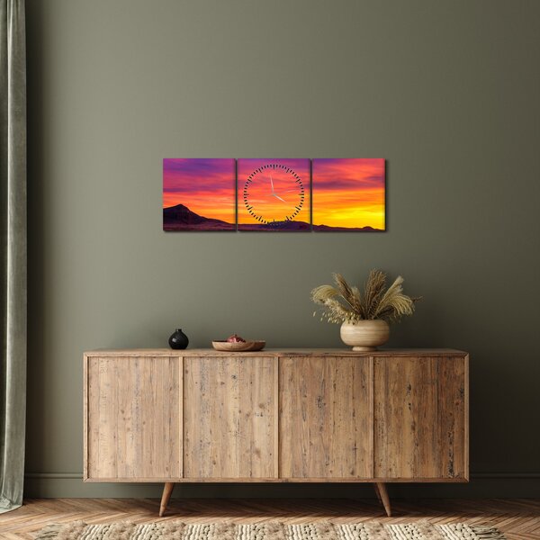 Kép - Út (órával) (90x30 cm)
