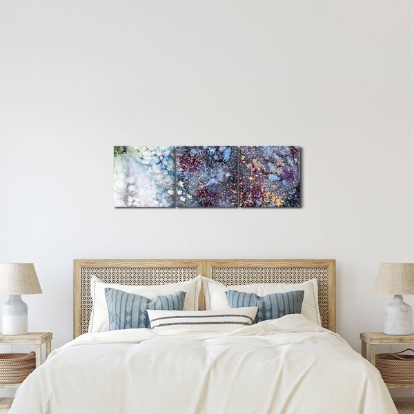 Kép - Absztrakció (órával) (90x30 cm)