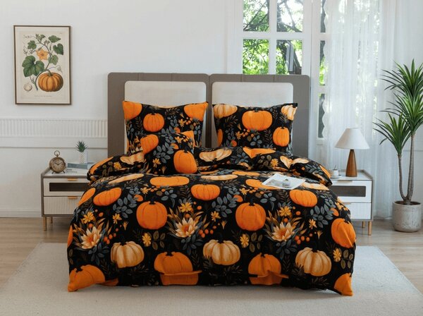 Mikroplüss ágyneműhuzat PUMPKINZA színes kivitel Ágyneműhuzat mérete: 70 x 90 cm | 140 x 200 cm