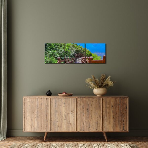 Kép - Panoráma (órával) (90x30 cm)